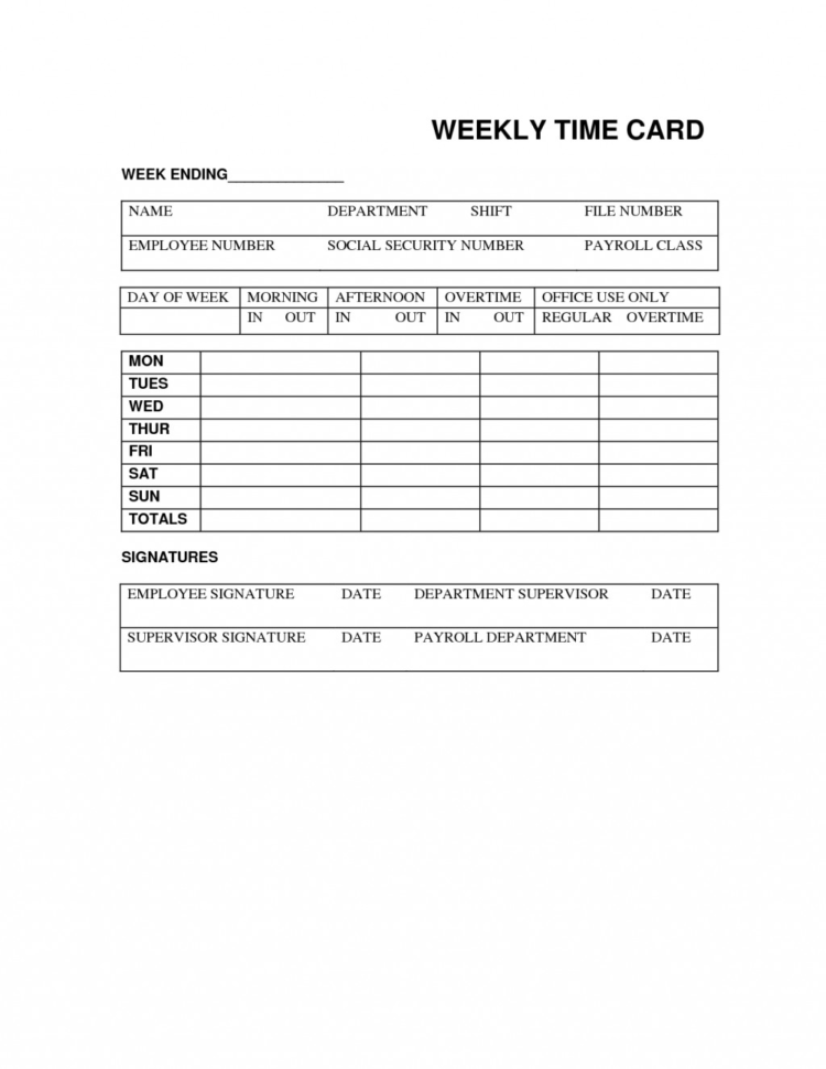 Time Card Spreadsheet Template Free Google Spreadshee time card