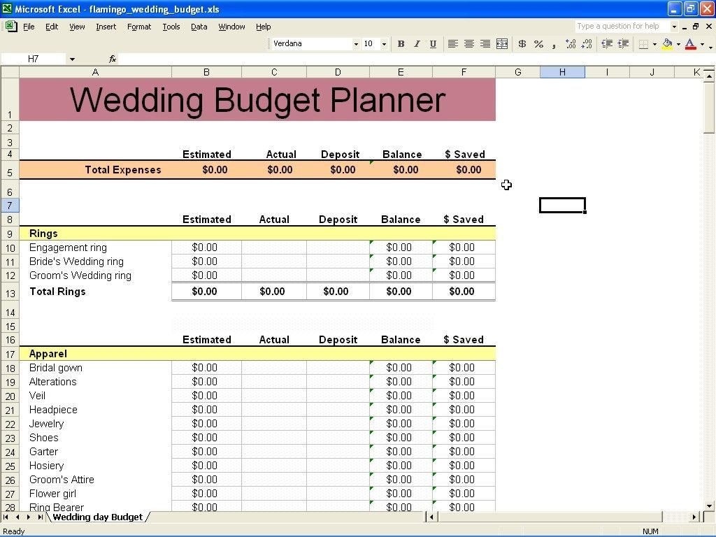 Wedding Cost Breakdown Spreadsheet Google Spreadshee Wedding Cost 