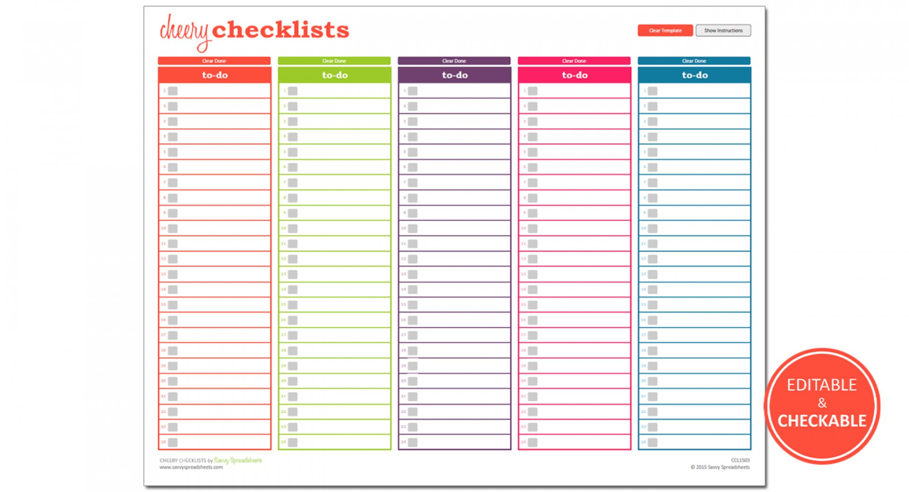 Wedding To Do List Excel Template