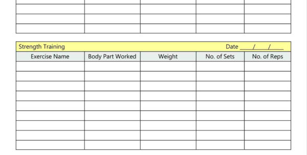 Weight Training Spreadsheet Template Spreadsheet Downloa Weightlifting