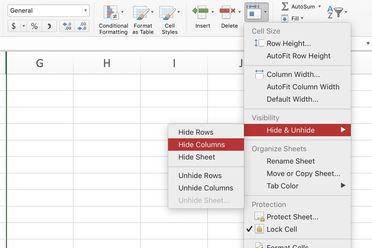 How To Unhide Hidden Text In Excel