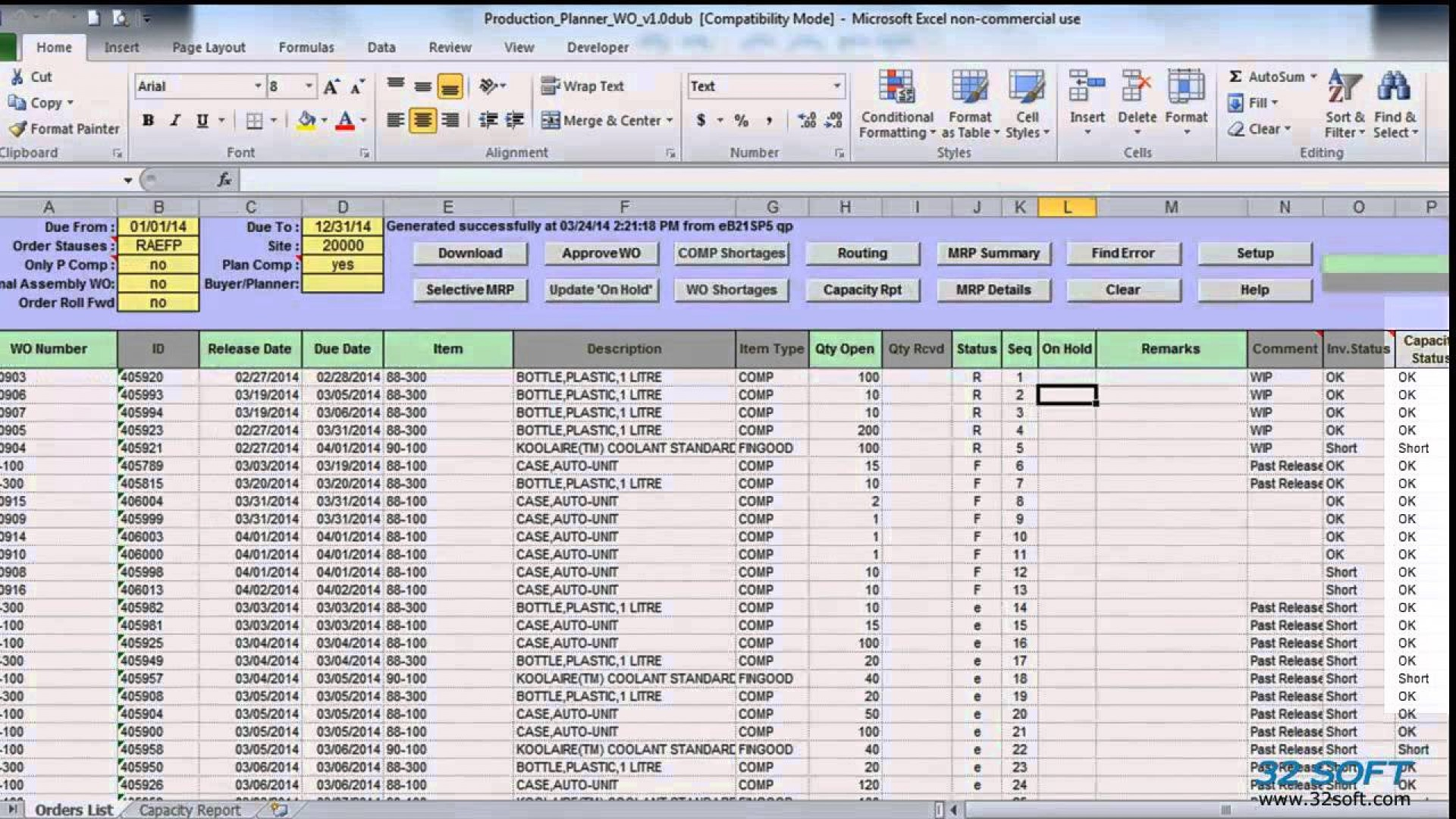 Work Order Tracking Spreadsheet Spreadsheet Downloa work order tracking