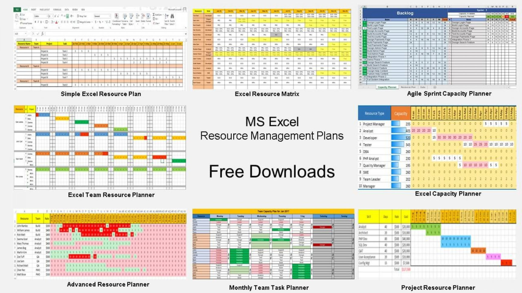 Free Workforce Management Excel Template