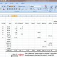 Bookkeeping Spreadsheet Template 1