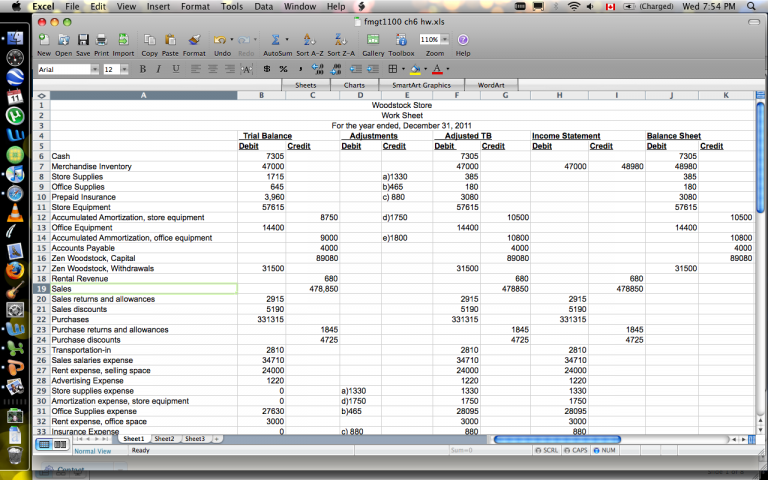 Cash Flow Statement Worksheet — db-excel.com