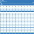 Microsoft Excel Cash Flow Template
