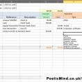 Monthly Bookkeeping Spreadsheet 3