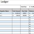 Monthly Bookkeeping Template Free