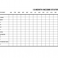 Monthly Income Statement Small Business