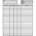 10 Column Accounting Worksheet Template