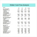 3 Year Cash Flow Projection Template