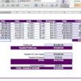 Accounting Excel Spreadsheet Templates