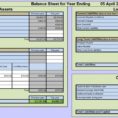 Accounting Spreadsheet Excel