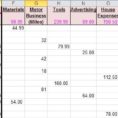 Bookkeeping Excel Spreadsheet