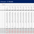 Monthly Cash Flow Projection Excel