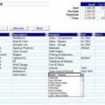 Self Employment Bookkeeping Sample Sheets