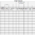 Spreadsheet For Bookkeeping