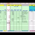 Accounting Expense Spreadsheet