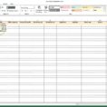 Basic Bookkeeping Spreadsheet