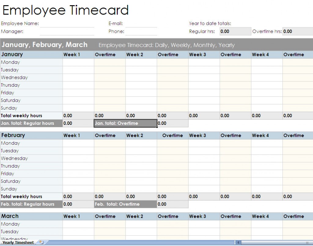 free excel time study template —