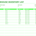 Stock Inventory Excel Format Free