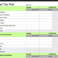 Tax Return Spreadsheet Template Uk