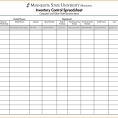 Bar Inventory Spreadsheet