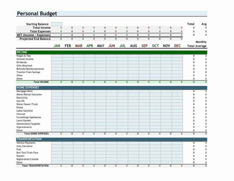 Budget Spreadsheet Excel — db-excel.com