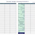 Budget Excel Templates Free