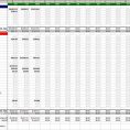 Business Accounting Spreadsheet Sample