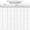 Business Inventory Spreadsheet