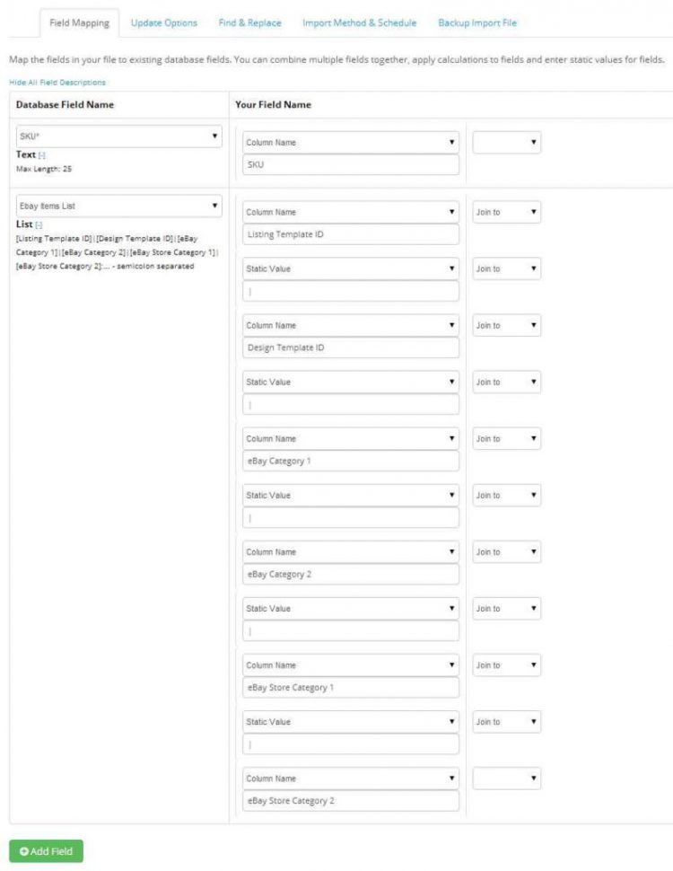 Ebay Spreadsheet Template