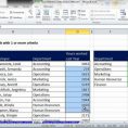 Excel Data Sheet Template