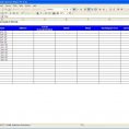 Excel Sheet For Expenses Monthly