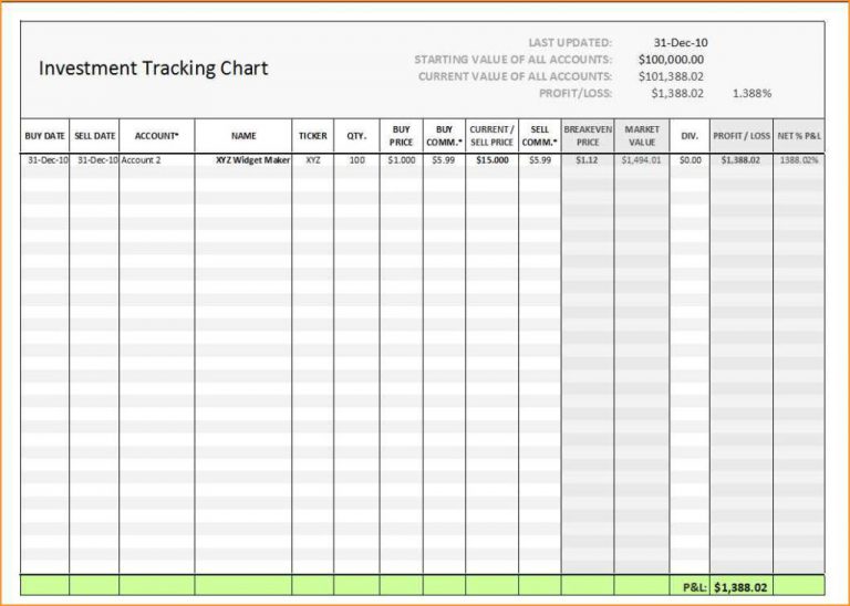 Excel Spreadsheet Templates Tracking — db-excel.com