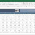 Excel Spreadsheet Template For Monthly Bills