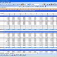 Excel Spreadsheet Templates Budget