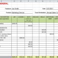 Excel Spreadsheet Templates For Restaurants