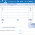 Excel Template Invoice
