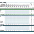 Family Budget Spreadsheet Template Excel