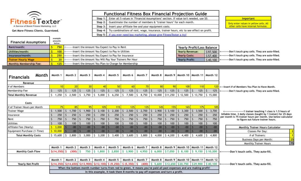 Financial Planner Excel Template1