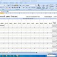 Forecasting Templates Excel Free