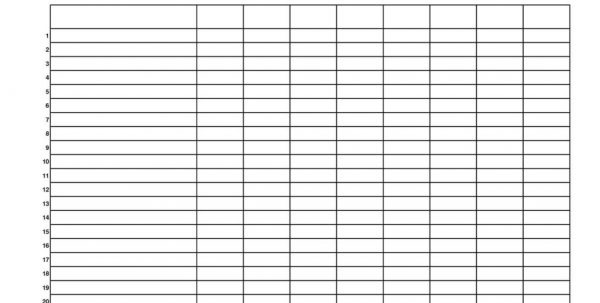 Free Blank Spreadsheet Templates Spreadsheet Templates for Business ...