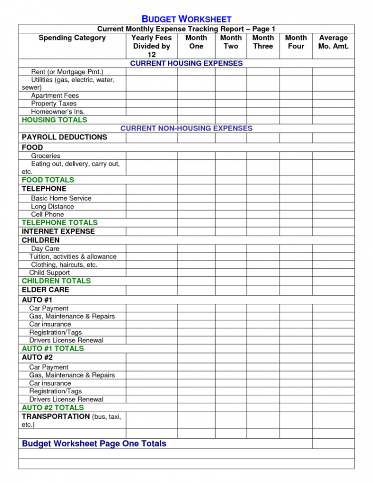 Free Monthly Budget Planner App