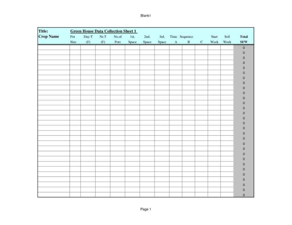 Free Spreadsheet — Db