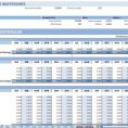 Household Budget Worksheet Excel
