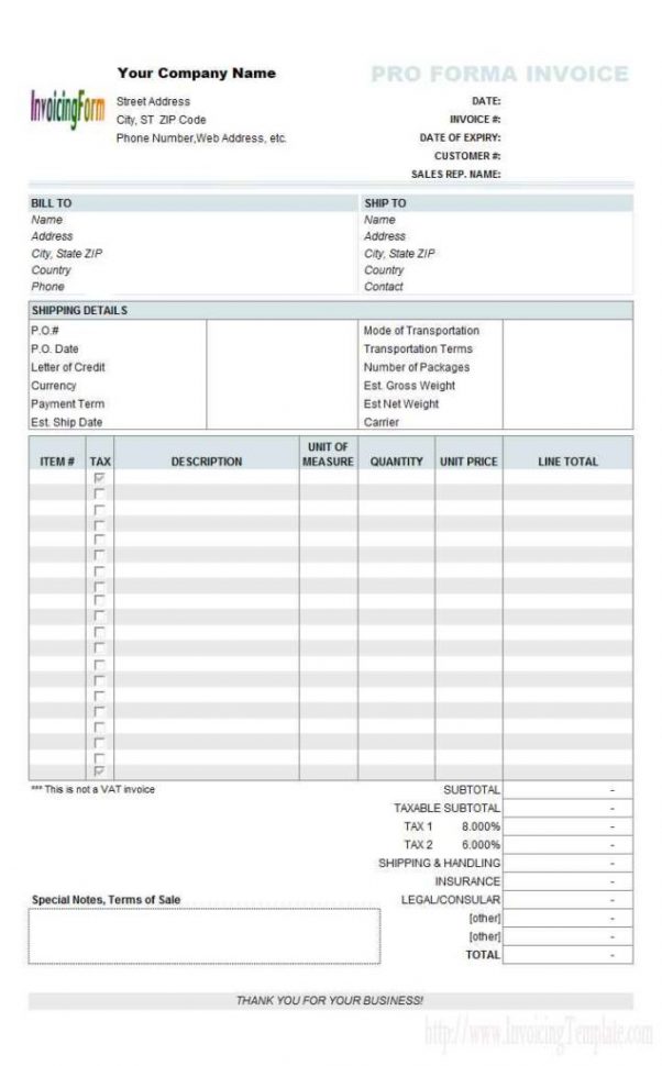 excel invoice template uk