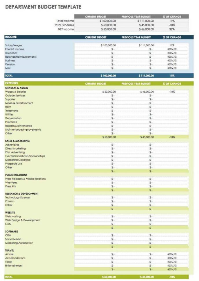 Link Budget Spreadsheet