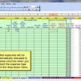 Monthly Expenses Excel Template