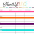 Monthly Expenses Spreadsheet For Small Business